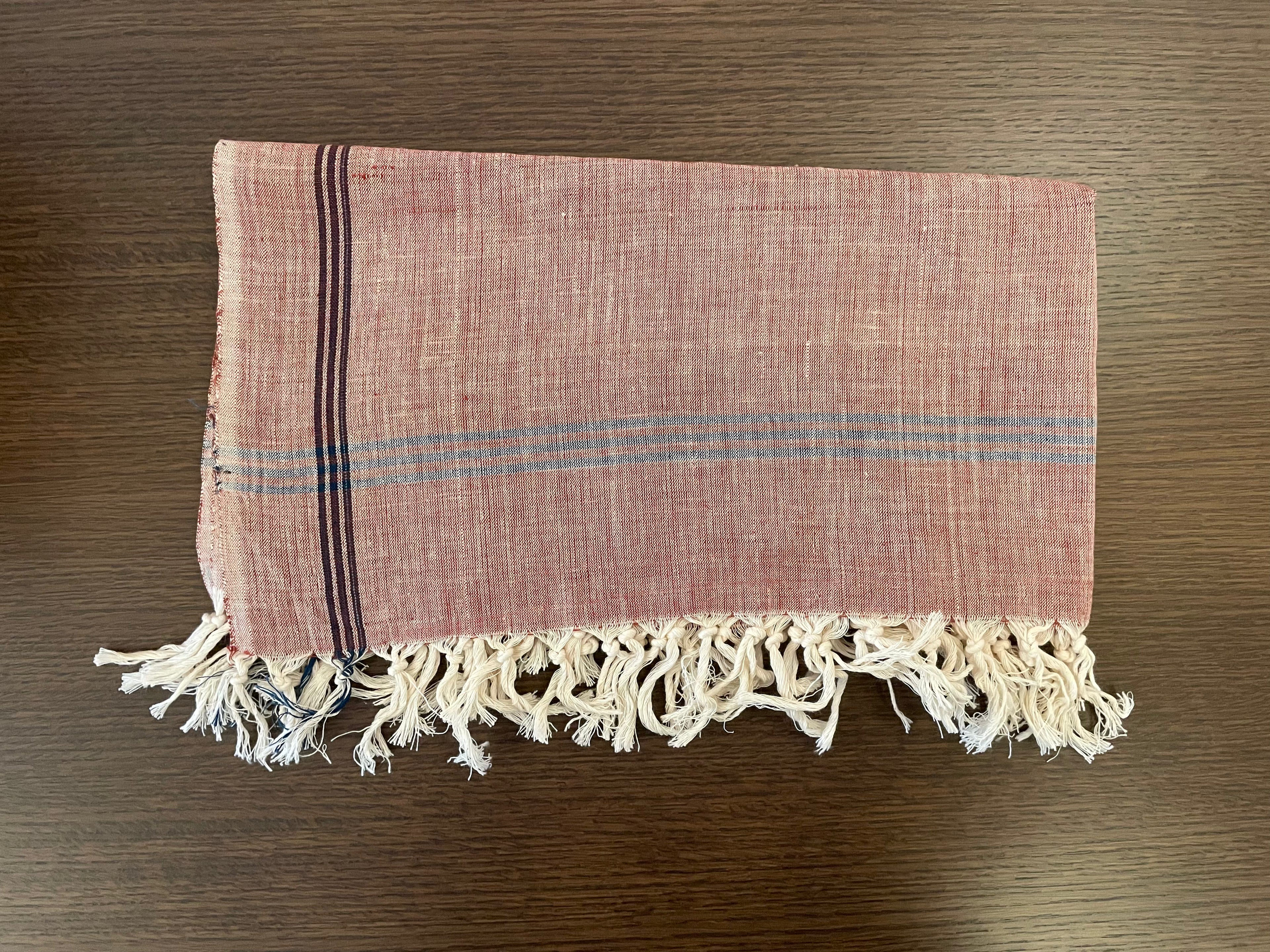 Red Khadi Textile (28"x58")